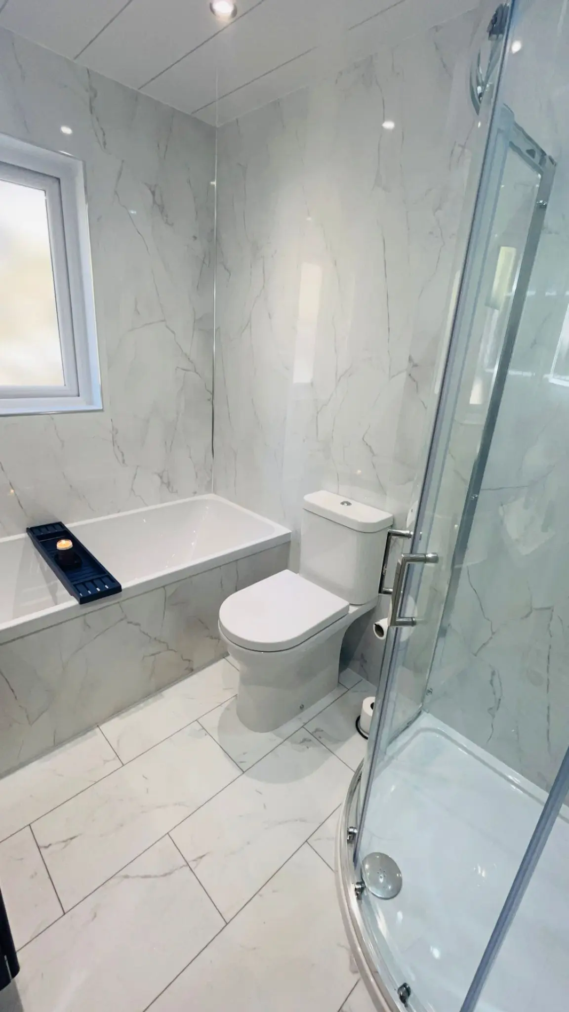 A&C building contractors Lochgilphead, newly fitted bathroom, plumbing & heating