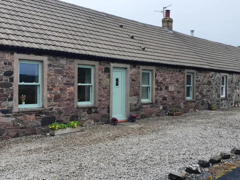 A&C Building Contractors Lochgilphead, new door and windows installation.